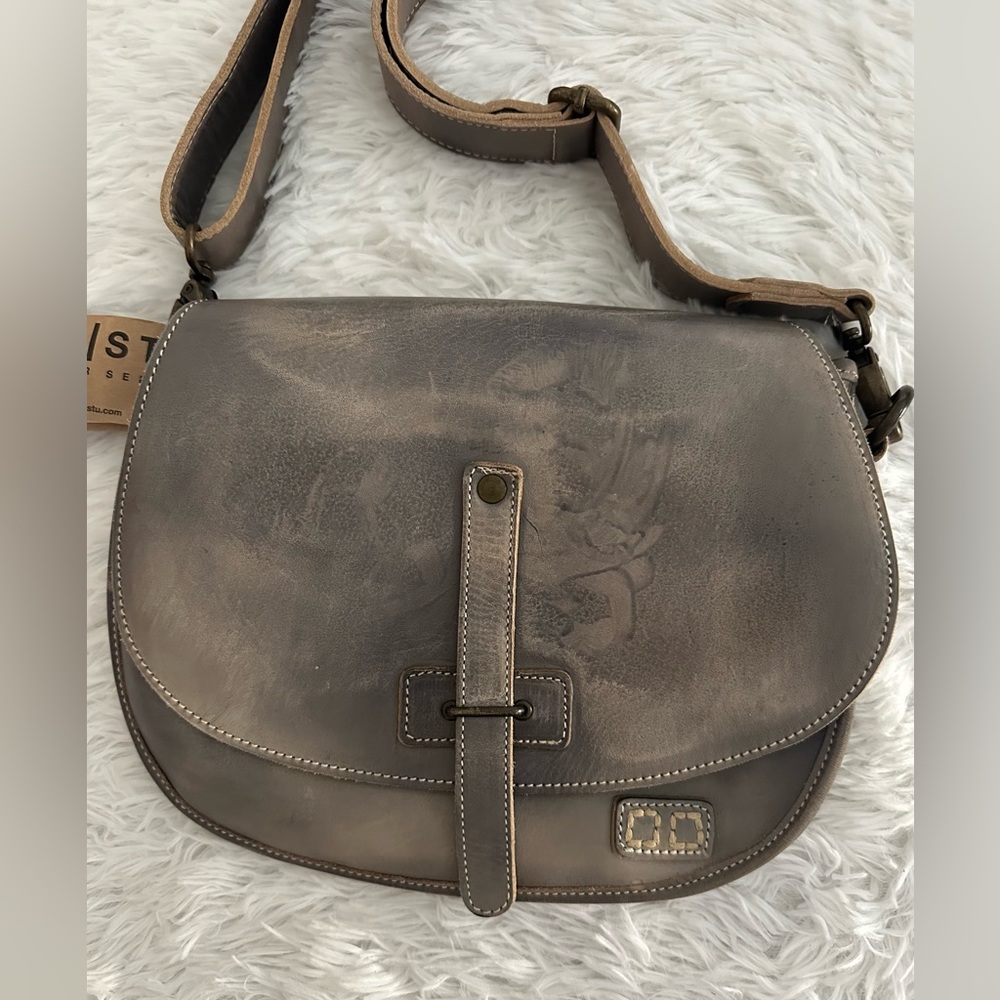 Bed|Stu Bed Stu‎ Sequoia Grey Glove Crossbody Bag Handbag - Picture 2 of 8